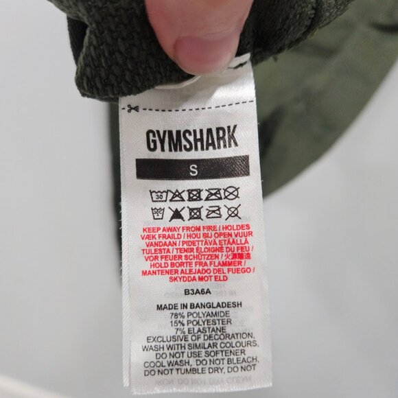 Gymshark Adapt Camo Seamless High Waisted Womens Moss Olive Green Leggings Small - Picture 10 of 10